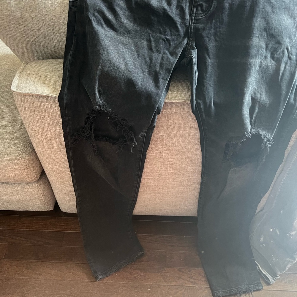 Purple Brand Black Jeans